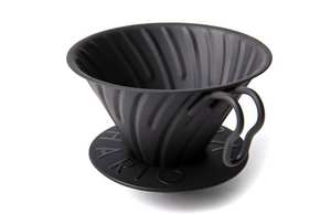 Juego de Gotero de Café HARIO V60 de Plástico 02, 1/4 de Taza, Plateado, Hecho en Japón, Cafetera de Vertido en Forma de Cono, Apto para Lavavajillas y Horno - Product Image 2