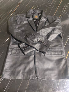 แจ็กเก็ตหนังแกะสำหรับผู้ชายเสื้อแจ็คเก็ตหนังแท้ระบายอากาศได้ดีรับน้ำได้ตามต้องการ - Product Image 5