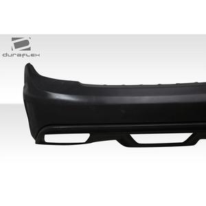 C63 Mercedes 2012-2014 W204 4DR ซีดาน Duraflex ซีรีส์สีดำดูกันชนหลัง-1ชิ้น