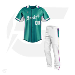 Camisetas de béisbol personalizadas Venta caliente Sublimación Uniformes de béisbol Ropa de softbol barata Jersey de béisbol OEM - Product Image 3