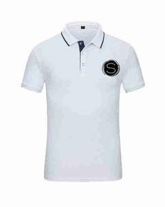 Vente en gros de polos à manches longues classiques personnalisés pour hommes polos à boutons pour hommes - Product Image 4