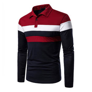 เสื้อโปโลสำหรับผู้ชายเสื้อเจอร์ซีย์สไตล์ใหม่น้ำหนักเบาไซส์ใหญ่พิเศษออกแบบได้ตามที่ต้องการคุณสมบัติการออกแบบสูง - Product Image 4