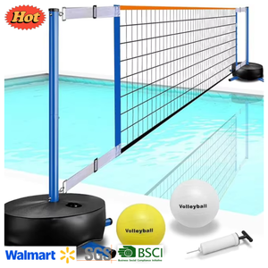 Juego <span class=keywords><strong>de</strong></span> <span class=keywords><strong>red</strong></span> <span class=keywords><strong>de</strong></span> voleibol <span class=keywords><strong>para</strong></span> <span class=keywords><strong>piscina</strong></span> o exterior, multifuncional, Pickleball, <span class=keywords><strong>tenis</strong></span>, sistema <span class=keywords><strong>de</strong></span> <span class=keywords><strong>red</strong></span> <span class=keywords><strong>de</strong></span> voleibol - Product Image 1