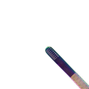 Professional Pointed Stainless Steel Durable Anti-Static Eyelash & Eyebrow <b>Tweezers</b> with Perfect Grip - Product Image 6