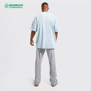 เสื้อยืดผู้ชายคอกลม แขนปกติ พิมพ์ลาย ทรงหลวม ระบายอากาศได้ดี ผลิตจากผ้าฝ้าย 100% ราคาส่ง ผลิตในปากีสถาน รับผลิตแบบ OEM - Product Image 5