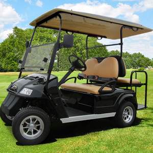 Carrito de golf de playa todoterreno eléctrico de 4 plazas con 4 ruedas Street Legal alimentado por batería de litio - Product Image 1