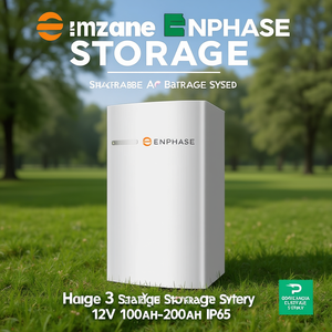 Système de stockage de batteries AC empilables Enphase Encharge 3 12V 100Ah-200Ah IP65 - Product Image 3