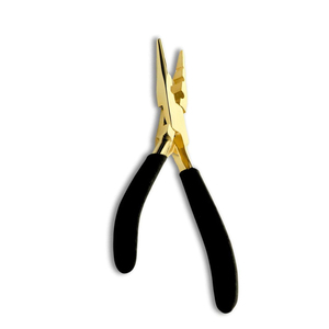 Kit de herramientas de extensión de cabello humano de nailon alto Juego de alicates de abalorios todo en uno Premium Kit de herramientas de extensión de cabello completo de acero inoxidable - Product Image 2