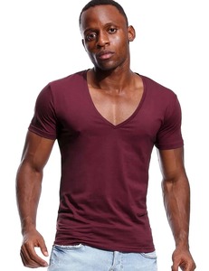 Camiseta de algodón 100% de alta calidad para hombre, ligera, transpirable, de verano, de manga corta, Color sólido, estilo callejero holgado - Product Image 6