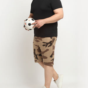 กางเกงขาสั้นสำหรับผู้ชายไซส์ใหญ่พิเศษกางเกงขาสั้นสำหรับผู้ชายแบบเรียบง่ายแนวสตรีทสวมใส่สบายสำหรับกลางแจ้ง - Product Image 3