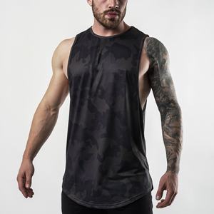 Wholesale Custom <b>Men's</b> Oversize Gym Tank Top High Quality Cotton <b>Sleeveless</b> <b>Hoodie</b> and Stylish Fitness Clothing - Product Image 5