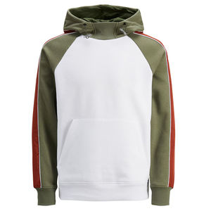 Sweat à capuche homme personnalisé de haute qualité poids lourd 100% coton épaule tombante pull à capuche imprimé graphique à capuche pour hommes - Product Image 1