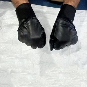 Gants de baseball en cuir 100%, légers et durables, fabriqués sur mesure, à bas prix, gants de frappeur d'entraînement sportif lourd pour champ intérieur - Product Image 6