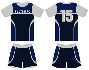 Uniforme de football personnalisé en polyester unisexe respirant séchage rapide grande taille - Product Image 1