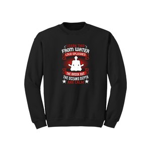 Sudadera de mezcla de algodón con estampado de temas de Buda, 12 opciones de color, estilo informal 260-280 GSM, colocación de diseño personalizable para invierno - Product Image 3