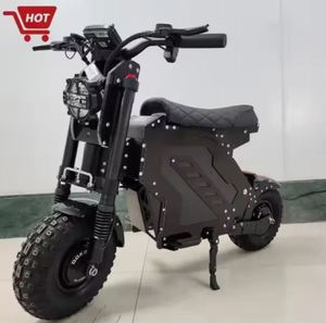มอเตอร์ไฟฟ้าคู่แบบใหม่ ความเร็วสูง ระยะทางไกล 100-120 กม. 72V 10000W ล้อใหญ่ 13 นิ้ว 60V 7000W 15000W จักรยานไฟฟ้าพร้อมเบาะนั่ง - Product Image 1