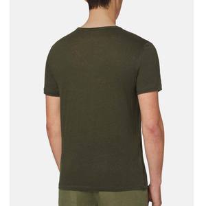 T-shirt unisexe en jersey de coton fin à manches courtes respirant - Product Image 5