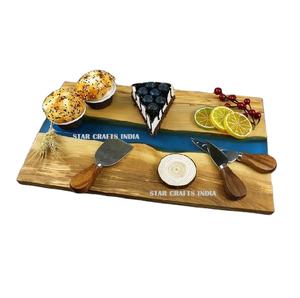 Nouvellement abordable usine bas prix personnalisé en bois/résine planche à découper planches de cuisine maison restaurant et hôtel fournitures - Product Image 1