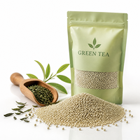 Litière pour chat au thé vert, essence de thé naturelle, capture des odeurs, à base de plantes, écologique, biodégradable, jetable aux toilettes, agglomérante, antibactérienne