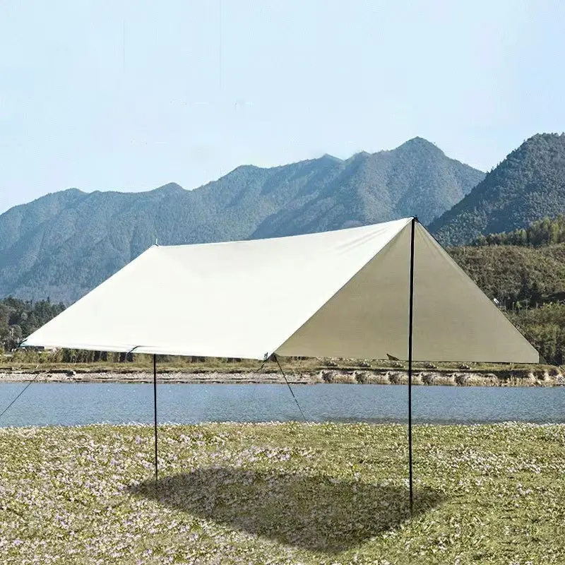 Hamac de Camping Extra Large, tente gonflable et résistante de haute qualité, étanche, pliable, bâche anti-pluie 210T