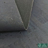 Papier contact pour cuisine en tissu de liège naturel de qualité supérieure, imperméable, PVC, vinyle, papier peint, adhésif amovible, à coller et à décoller