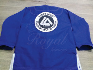 BJJ กิโมโนโลโก้หลายตำแหน่งผ้าฝ้ายออร์แกนิกสำหรับผู้ใหญ่100% สำหรับผู้ใหญ่460กรัมทนทานและระบายอากาศได้ดี - Product Image 4