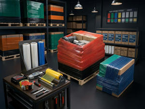 Film Estirable de Color Premium, Film de Embalaje para Paletización de LDPE Duradero, Proveedor de Film Estirable Industrial - Product Image 3