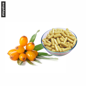 แคปซูลสารสกัดจาก Buckthron ทะเลบริสุทธิ์ & เป็นธรรมชาติ | แคปซูลมังสวิรัติ | บริการ OEM | (60,90,120แคปซูล) - Product Image 3