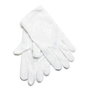 Produits en gros brodé symbole Regalia coton blanc travail sécurité maçonnique francs-maçons gants unis - Product Image 5