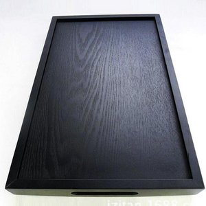 Grands plateaux de service en bois faits à la main plateau à thé plateau de service alimentaire usine en gros fabriqué par du bois d'acacia de STAR CRAFTS INDIA - Product Image 1