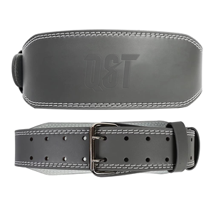 Ceinture de musculation et de powerlifting en cuir de vache respirante pour la salle de sport, l'entraînement et la compression - Product Image 3