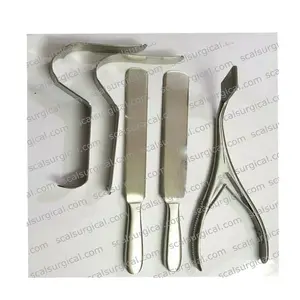 Gonzalez Detacher with Duckbill Gulateal Dissector Complete Set / stainless steel Plastic surgery Dissectors