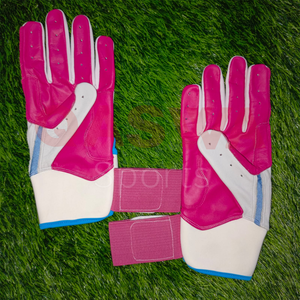 Gants de frappe de baseball de protection des mains confortables meilleurs gants de frappe de baseball à longue sangle réglable pour adultes - Product Image 5