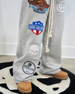 Survêtement à manches longues noir délavé avec logo personnalisé pour hommes survêtement à manches longues avec broderie et fermeture éclair complète pour le printemps - Product Image 6