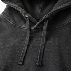 Venta Directa de Fábrica al Por Mayor: Sudaderas con Capucha para Hombre de Algodón 100% de Alto Gramaje, Lavado Ácido, Ajuste Regular, con Bolsillo, Transpirables - Product Image 4
