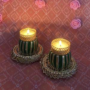 Soporte votivo de metal perfecto para mesa de comedor, evento de boda y decoración de iluminación Interior del hogar - Product Image 5