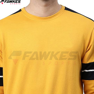 Alta calidad personalizado hecho de gran tamaño de manga personalizada hombres sudaderas personalizadas ropa informal de manga larga - Product Image 2