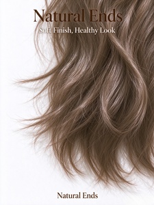 Perruque 100% cheveux humains, brun clair, longue, à couches, bouclée, ondulée naturelle, pour usage quotidien - Product Image 6