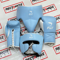 Ensemble de boxe Fly Sparring de qualité supérieure avec logo personnalisé, dernier modèle, super confortable, en cuir professionnel, ensemble de kickboxing Fly