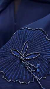 ชุดเดรสผ้าระบายอากาศสำหรับผู้หญิงชุดอาบายะแบบดั้งเดิมผ้าปักด้วยมือแบบเรียบง่ายสง่างาม - Product Image 2