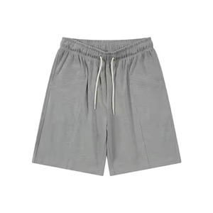 กางเกงขาสั้นชายหาดสีดำเสื้อผ้าคลาสสิกบางลำลองเบอร์มิวดาสำหรับผู้ชายกางเกงกีฬาฤดูร้อน - Product Image 5