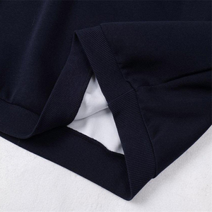 Men's Wholesale Quarter Zip Pullover Hoodie Sweatshirt Men Custom Logo Oversized Fleece Streetwear 1/4 Zip <b>Jumper</b> Fashion - Product Image 2