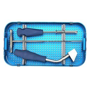 Juego de instrumentos de tornillo canulado de 4,0mm de calidad garantizada de alta calidad Juego de instrumentos de placa de trauma de implantes de tornillo pequeño - Product Image 5