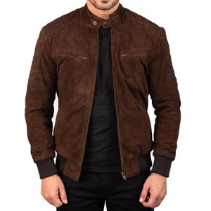 Vente chaude Bon fabricant Veste en cuir pour homme Vente chaude entièrement personnalisée anti-rides Veste en cuir de haute qualité pour homme - Product Image 2