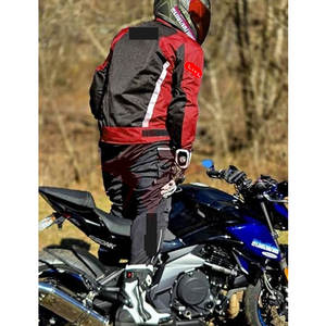 <b>Motorcycle</b> <b>Jacket</b> Biker Waterproof Windproof Breathable Red Full Body Protective Gear Armoured Padding Unisex <b>Summer</b> Riding - Product Image 4