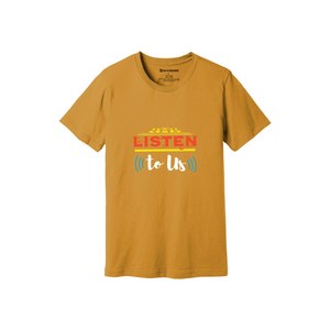 T-shirt en tissu 100% coton imprimé sur le thème de la gentillesse, grammage lourd (160-180 GSM), 12 couleurs disponibles, personnalisez votre propre design et placement - Product Image 1