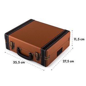 <b>Small</b> Premium PU Leather Foldable <b>Storage</b> <b>Box</b> Modern Organized Square Metal Fabric Laundry Basket for Clothes Toys & Jewelry - Product Image 3