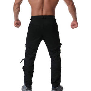 Pantalon cargo décontracté en coton pour homme, style hip-hop, rock, punk, gothique, sport, randonnée, équitation, 2026 - Product Image 2