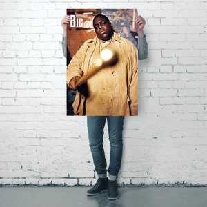 Estilo Moderno The Notorious B.I.G. Soporte para Póster para Pared - Product Image 1