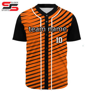 Vente en gros de maillots d'uniformes d'équipe de baseball softball à manches courtes personnalisés - Product Image 6